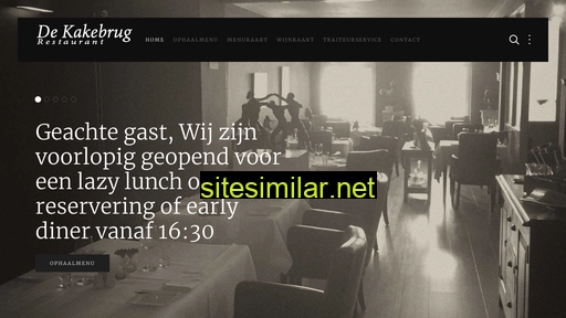 restaurantdekakebrug.nl alternative sites