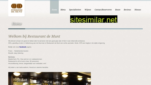 restaurantdemunt.nl alternative sites