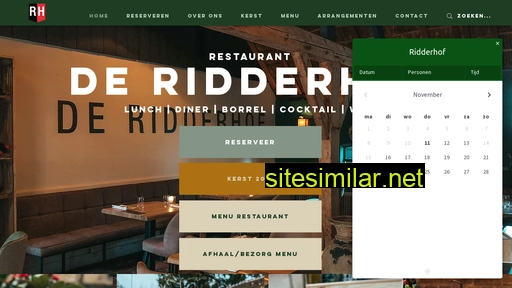 restaurantderidderhof.nl alternative sites