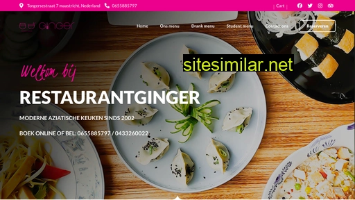 restaurantginger.nl alternative sites