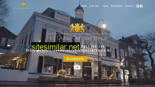 restauranthetoudegemeentehuis.nl alternative sites