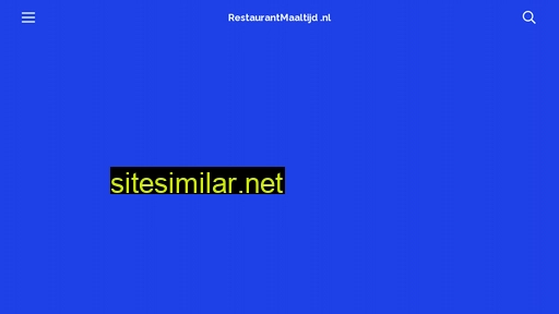 restaurantmaaltijd.nl alternative sites