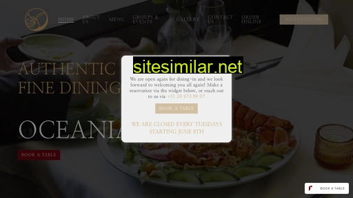 restaurantoceania.nl alternative sites
