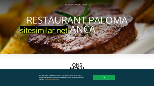 restaurantpalomablanca-amsterdam.nl alternative sites