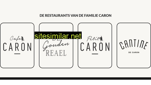 restaurantscaron.nl alternative sites