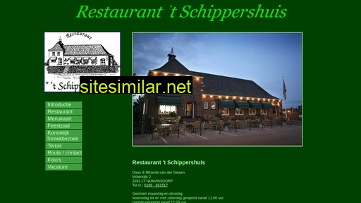 restaurantschippershuis.nl alternative sites