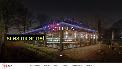 restaurantzinnia.nl alternative sites