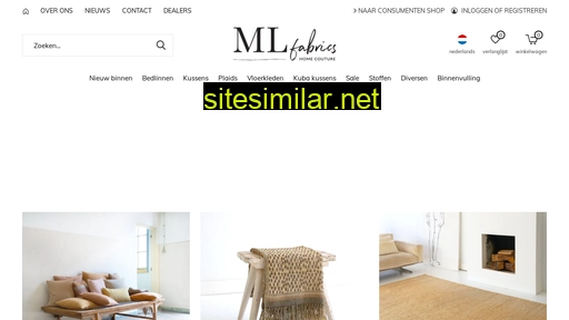 retailer.mlfabrics.nl alternative sites