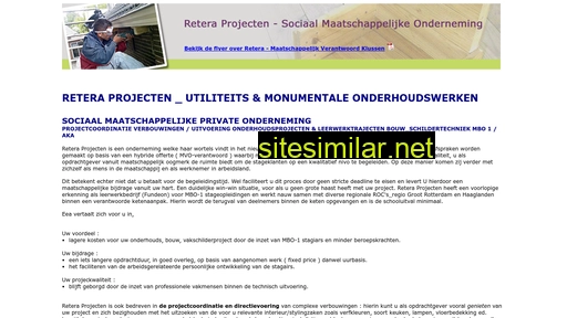 retera-projecten.nl alternative sites