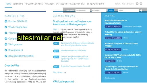 revalidatiegeneeskunde.nl alternative sites