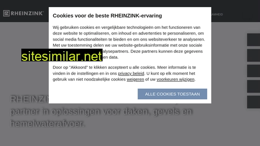 rheinzink.nl alternative sites