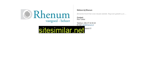 rhenum.nl alternative sites