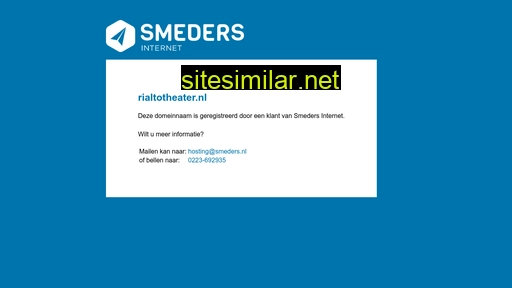 rialtotheater.nl alternative sites