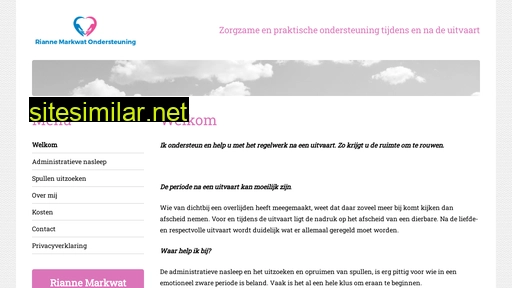riannemarkwatondersteuning.nl alternative sites