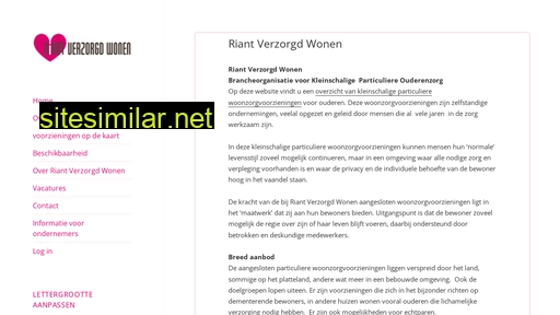 riantverzorgdwonen.nl alternative sites