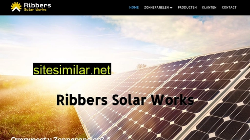 ribbers-solarworks.nl alternative sites