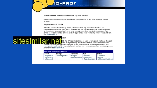 richtprijzen.nl alternative sites
