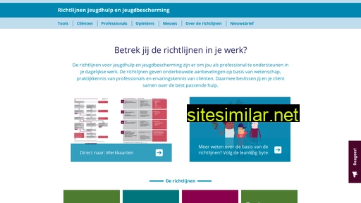 richtlijnenjeugdhulp.nl alternative sites