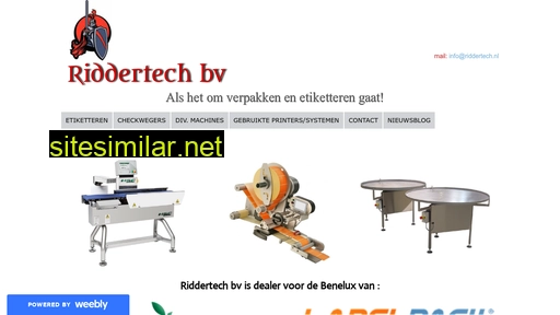 riddertech.nl alternative sites
