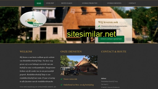 rietdekkersbedrijfsnip.nl alternative sites