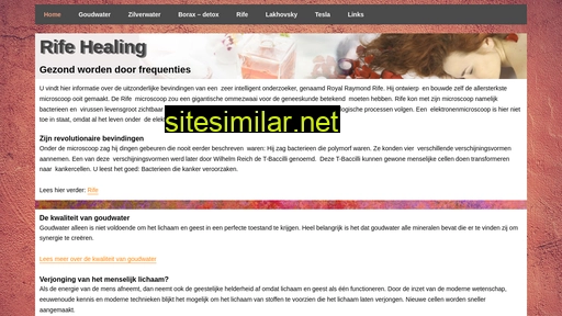 rifehealing.nl alternative sites