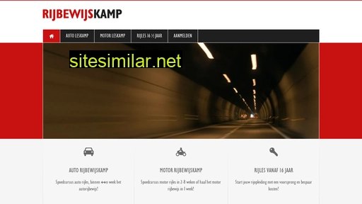 rijbewijskamp.nl alternative sites