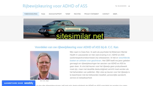 rijbewijskeuringautisme.nl alternative sites