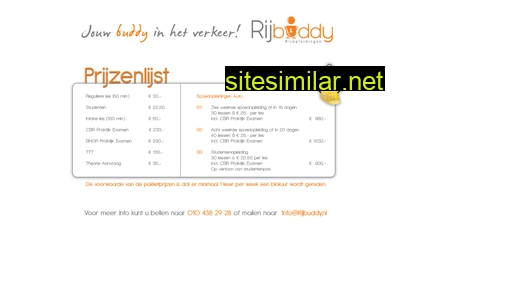 rijbuddy.nl alternative sites