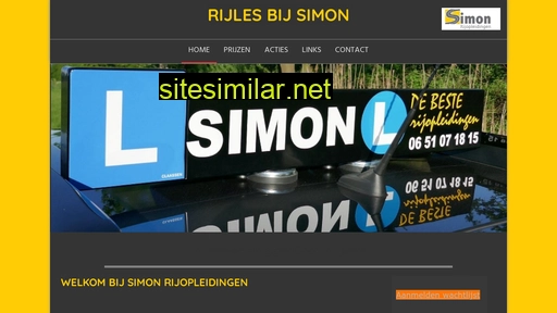 rijlesbijsimon.nl alternative sites
