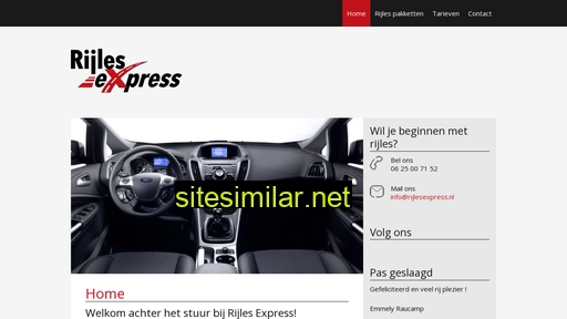 Rijlesexpress similar sites