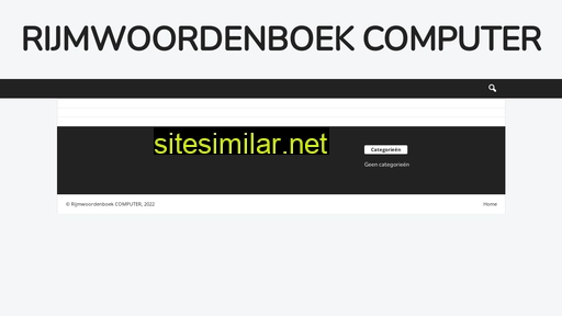 rijmcomputer.nl alternative sites