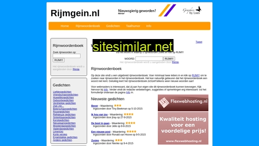 rijmgein.nl alternative sites