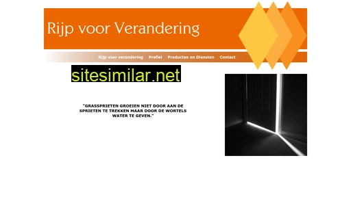 rijpvoorverandering.nl alternative sites