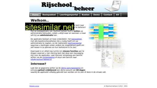 rijschool-beheer.nl alternative sites