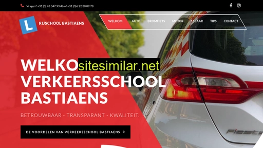 rijschoolbastiaens.nl alternative sites