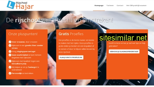 rijschoolhajar.nl alternative sites