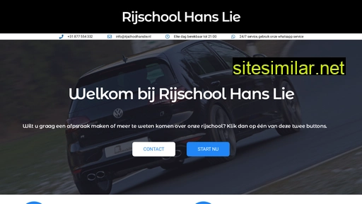 rijschoolhanslie.nl alternative sites