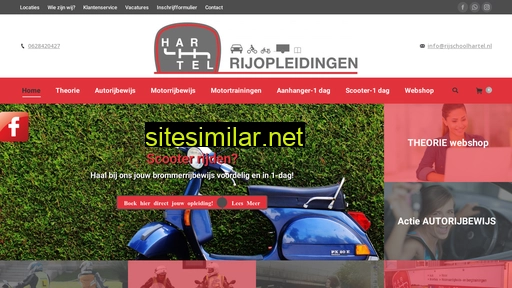 rijschoolhartel.nl alternative sites