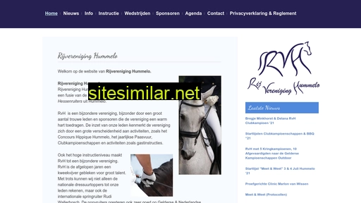 rijvereniginghummelo.nl alternative sites