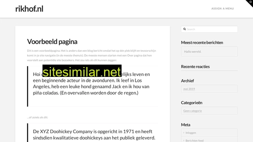rikhof.nl alternative sites
