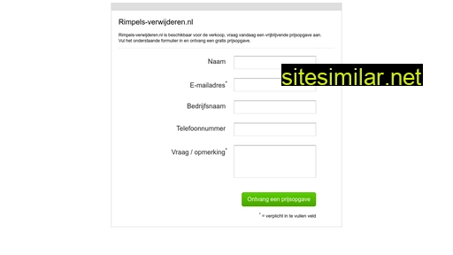rimpels-verwijderen.nl alternative sites