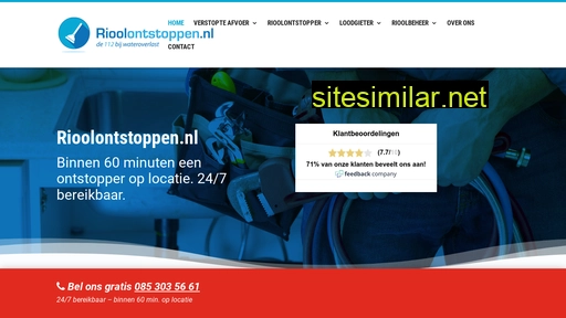 rioolontstoppen.nl alternative sites