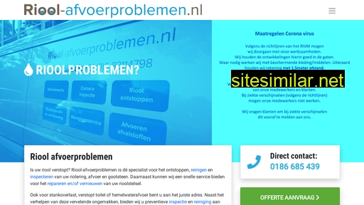 riool-afvoerproblemen.nl alternative sites