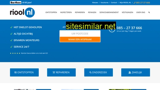 riool.nl alternative sites