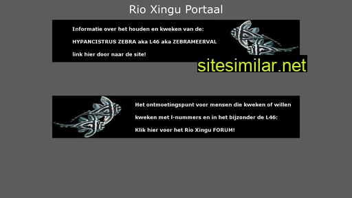 rioxingu.nl alternative sites