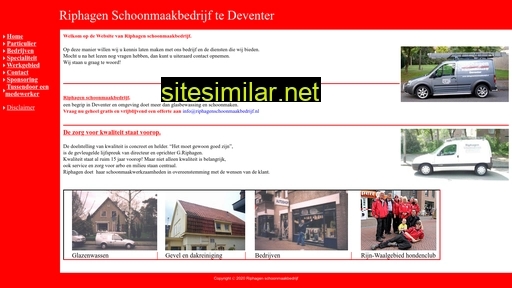 riphagenschoonmaakbedrijf.nl alternative sites