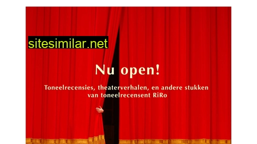 rirotoneelrecensies.nl alternative sites