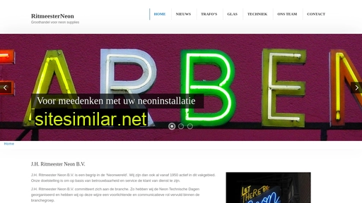 ritmeesterneon.nl alternative sites