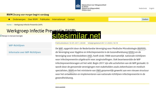 rivm.nl alternative sites