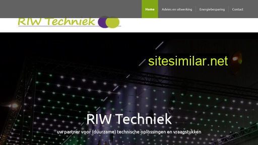 riwtechniek.nl alternative sites